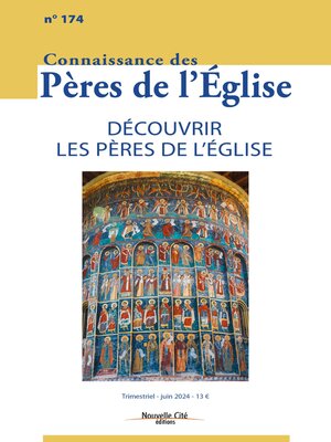 cover image of Connaissance des Pères de l'Église n°174